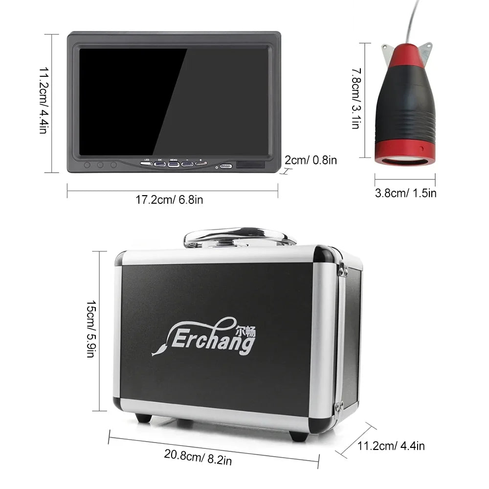 Inch Video 7 Fishing Fish Sea Undersea Camera DVR Finder Lake moobody for Portable