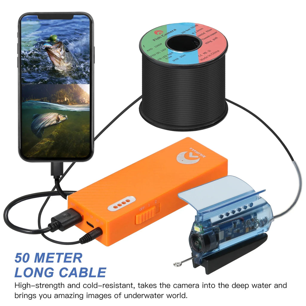 '- Ice for Kayak Boat Live Sea Video Finder Underwater Gofishup 1080P Fishing Dive into Camera Fish Depths with Lake
