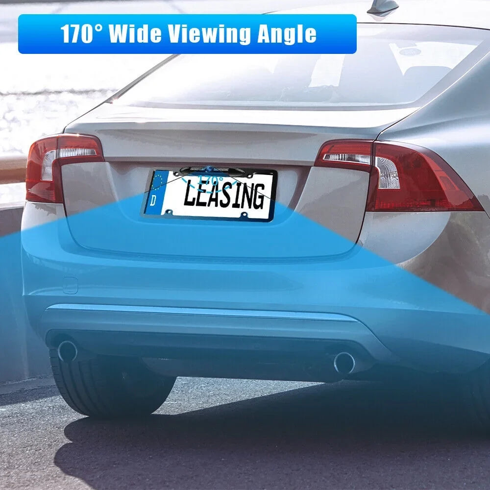 Camera Backup Vision Car Night - License View Plate Frame Rear