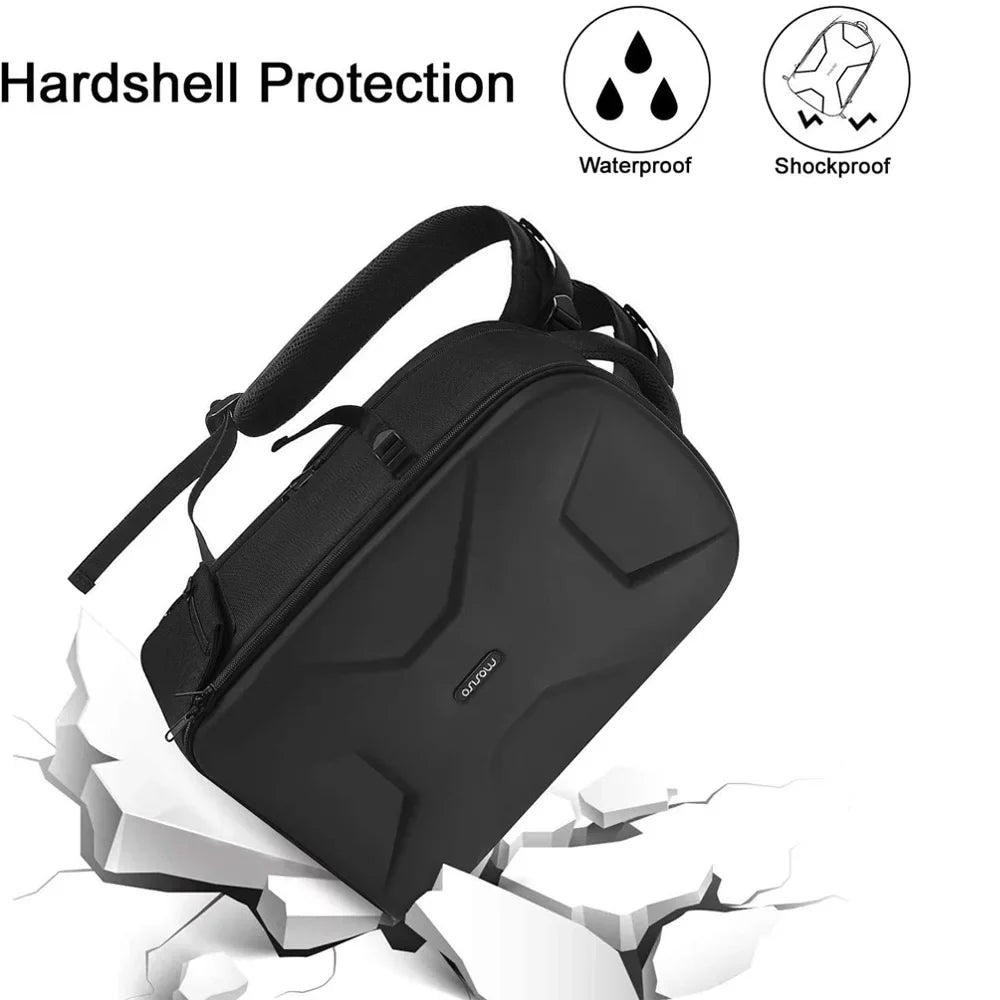 Black Compartment, Backpack DSLR/SLR/Mirrorless Camera Holder&Laptop Photography Camera Mosiso Canon/Nikon/Sony/DJI Bag Mavic Drone, for Hardshell Tripod Waterproof Protective with Case