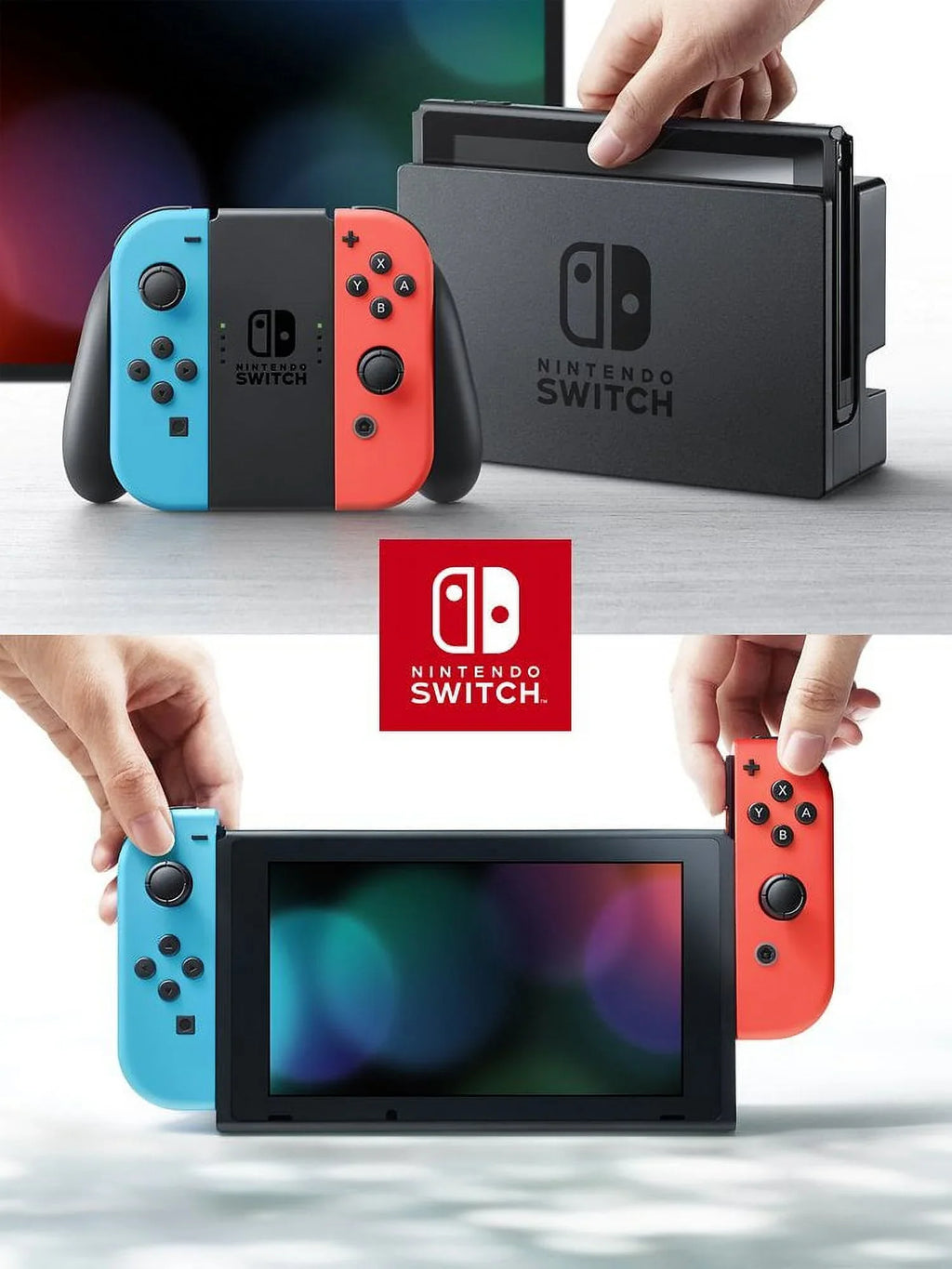Deluxe and Switch 32GB Blue Case Odyssey Odyssey Game Travel and Bundle: Improved Battery Life Odyssey Nintendo Joy-Con Disc Red Console,Super Mario