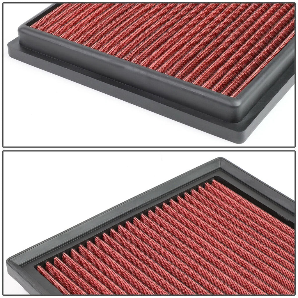 3.5 2010-2016 Drop-In Air Panel Lexus For Dry Red Reusable Filter Toyota