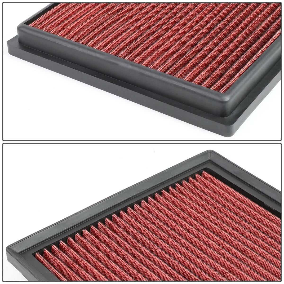 3.5 2010-2016 Drop-In Air Panel Lexus For Dry Red Reusable Filter Toyota