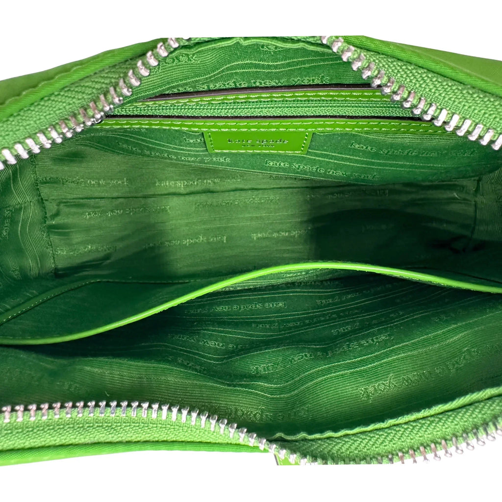 Spade - KSNYL Green Sam Bag Small Icon Shoulder Kate Nylon
