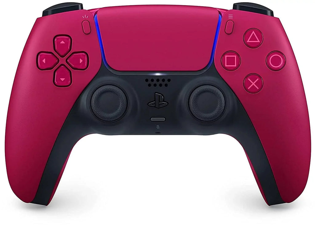 (Sony Playstation Red Disc Controller, with Bundle 5 21 Show The PS5 Version and Cosmic MLB Disc) Microfiber Sony Cloth Extra Cleaning
