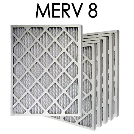 25x25x1 Air 8 MERV 6PK 24.75x24.75x.75 Filter | Actual - Size Pleated