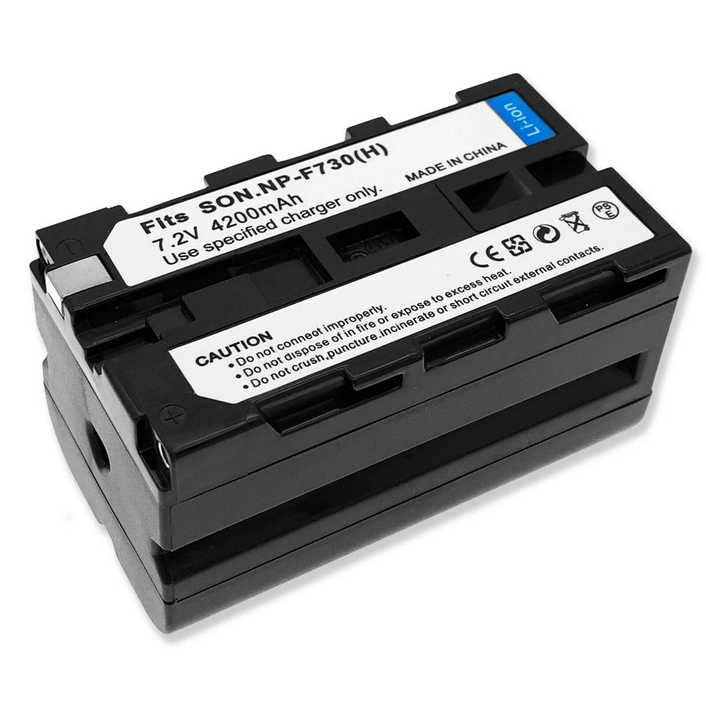 4200mAh NP-F750 DCR-VX1000 DCR-VX2000 Battery Sony Camcorde for New Video
