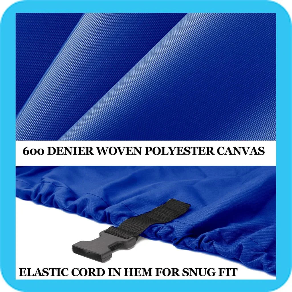 QUALITY 1993-1994 195 SUNDOWNER BLUE, BOAT O/B for FOUR GREAT WINNS CUDDY COVER Compatible