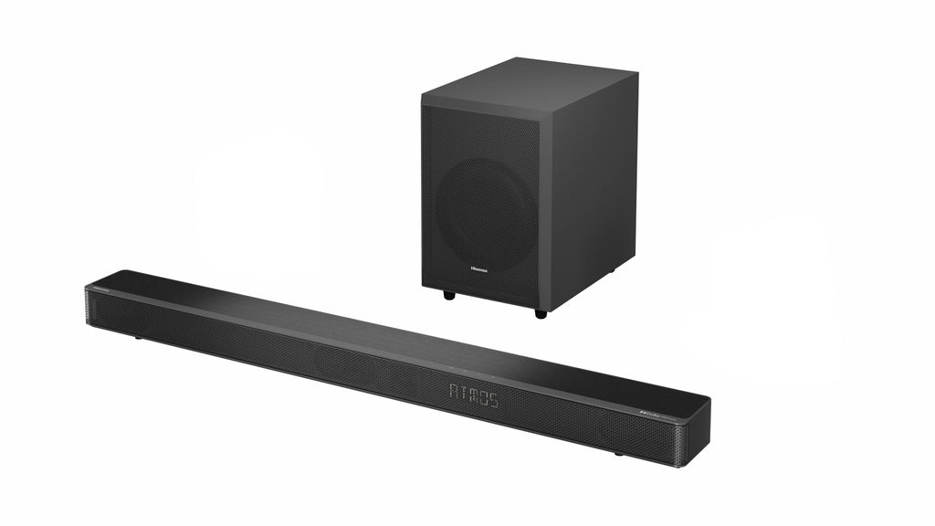 Restored Hisense with and 3.1.2 Atmos Dolby Subwoofer* (Refurbished) 360W (AX3120G) Ch Wireless Soundbar