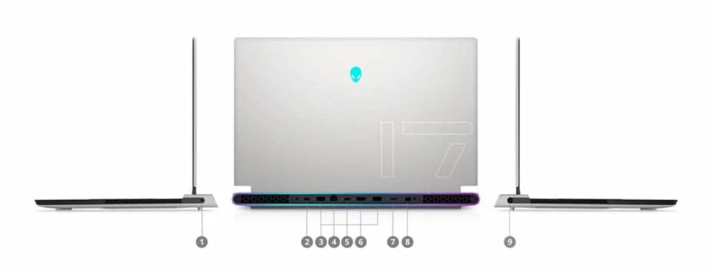 RAM @ - 17.3" Alienware 12GB 3060 - i7 Laptop CPU - X17 SSD + 1TB Restored (Refurbished) 11th FHD Cores GHz (2021) Core R1 RTX Dell 8 Gen SSD - 4.6 16GB Gaming 1TB - GDDR6