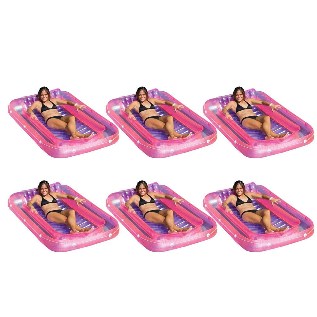 Suntan Pack) Swimline Box) 71" 9052 Float (Open (6 Tub Pool Inflatable Lounge