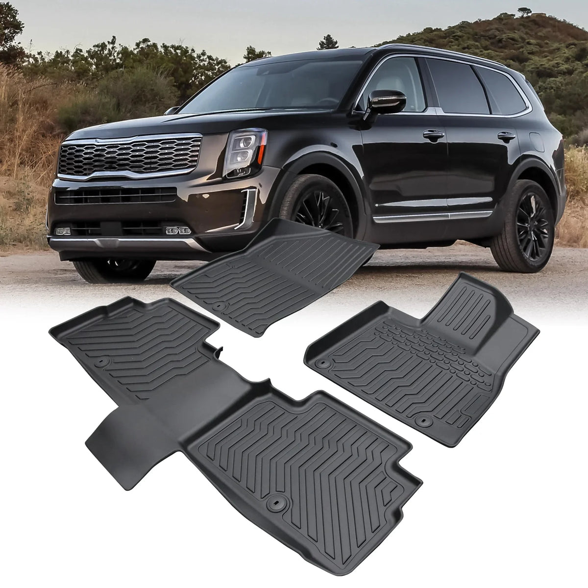 Car Bucket Floor Telluride Bucket 2020-2023 Telluride Floor Center Dazzduo Floor Console Telluride Mats,Kia ammoon