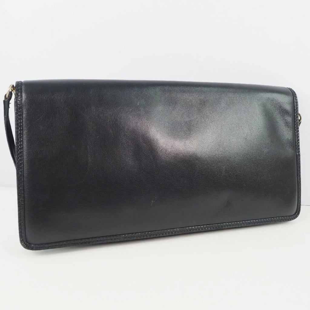 Bag Women's Barry Leather Pre-Owned Black Shoulder Chain (Fair) Bally