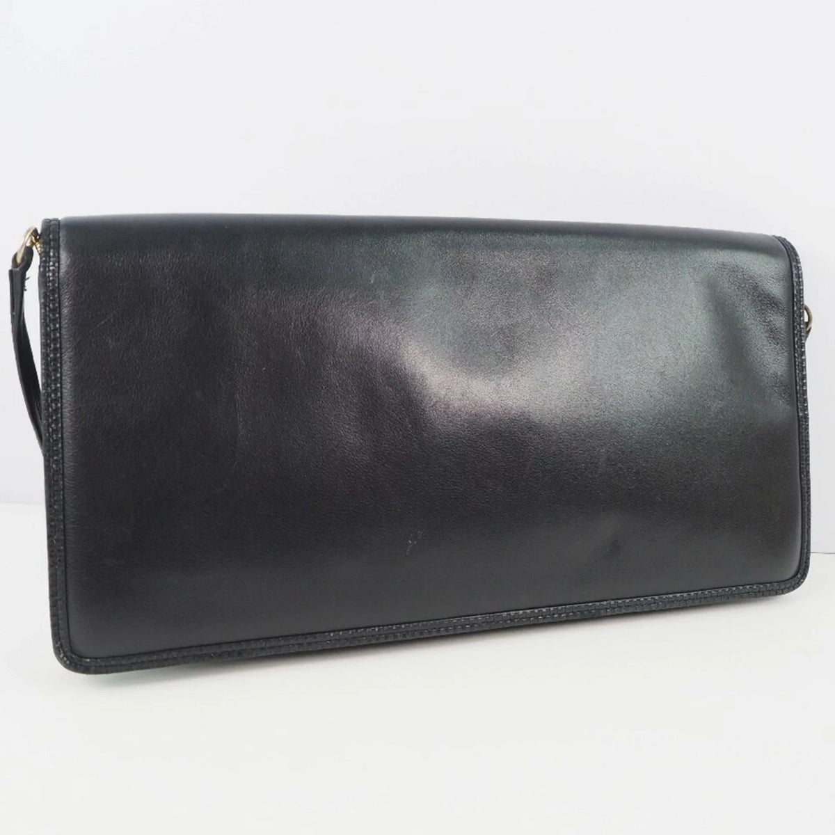 Bag Women's Barry Leather Pre-Owned Black Shoulder Chain (Fair) Bally