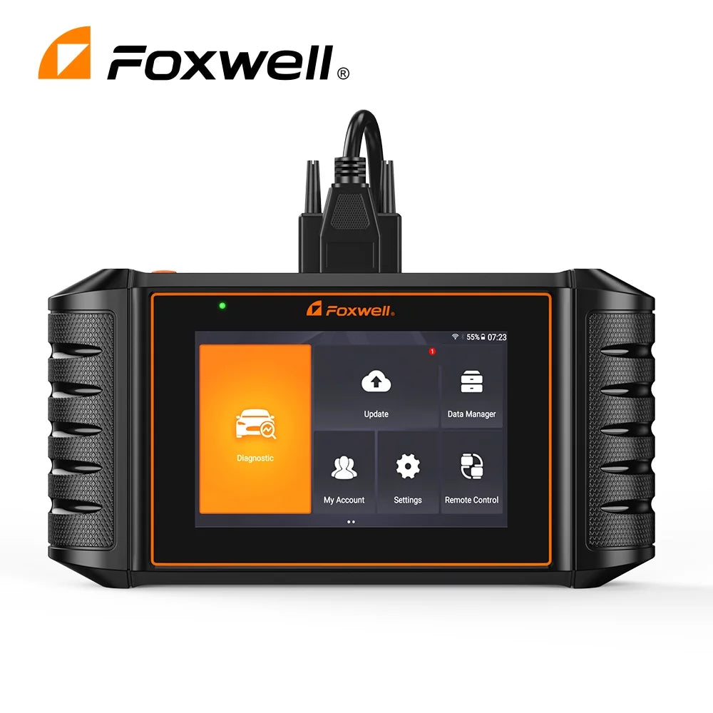 Acura Car Fits Services NT710 Scanner Scan Scanner Tool System Bi-Directional Foxwell Fits NT510 Honda for Automotive Code Upgraded 30 Reset for Reader Full Elite JOBD OBD2 Acura Scanner Control Honda