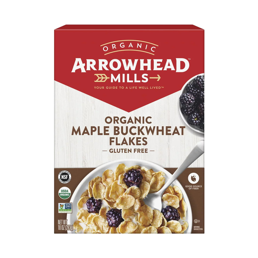 Organic Buckwheat Mills Gluten-Free - oz Maple Arrowhead Flakes 10