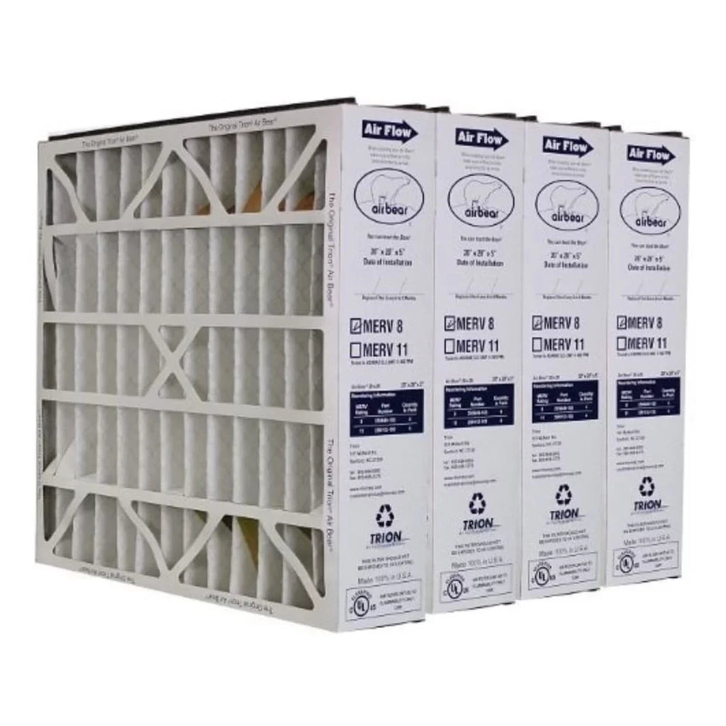 Inch Air x Filter 255649-103 Air 20 5 MERV Purifier x Trion Pack) (4 20 8 Bear