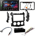 Digital Stereo KIT4918 AM/FM Nissan Touchscreen DIN Bluetooth/Backup with AVH-241EX Double Bundle Receiver 2009-2018 Pioneer DVD/CD 6.2" Kit/in-Dash W/ Car Camera/Installation for 370Z Media