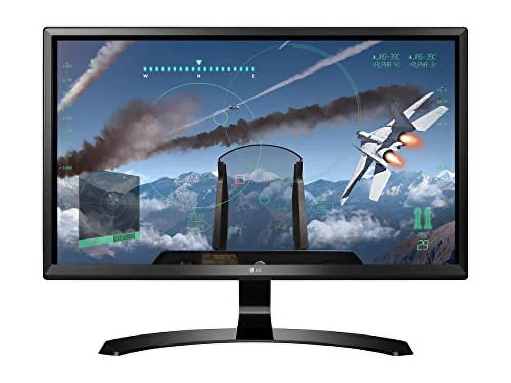 Game 2160) Monitor 24UD58-B FreeSync, Stabilizer LG Black - Screen Mode, IPS 4K 2.0, Black Display, On-Screen 24" Ultrafine x (3840 Control, Split