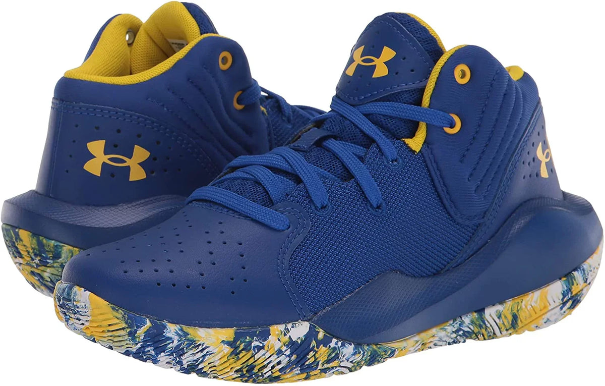 Grade Armour 8-12 Royal Shoe School Big Under Years 5 Unisex-Child 400/White Kid 21 Kid Basketball Big Jet