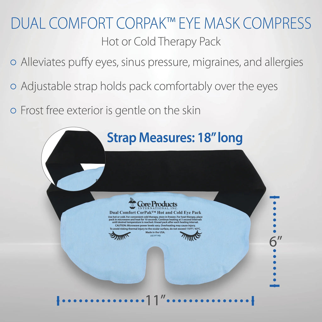 Mask Cold Pack Eye Hot Migraine or Therapy