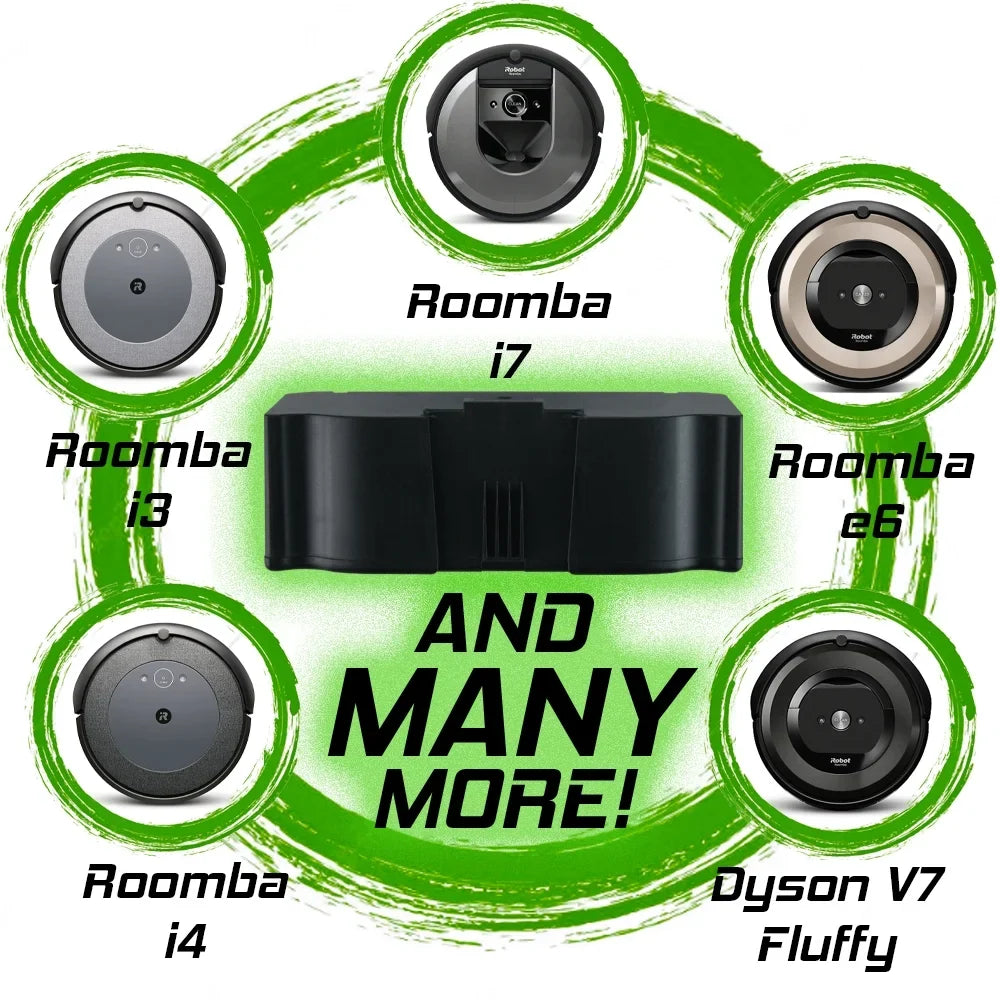 Roomba Roomba i7 i7+ Battery ABL-D1 e5 7550 New CS-IRB730VX-01 for iRobot Roomba 7150 Roomba Banshee