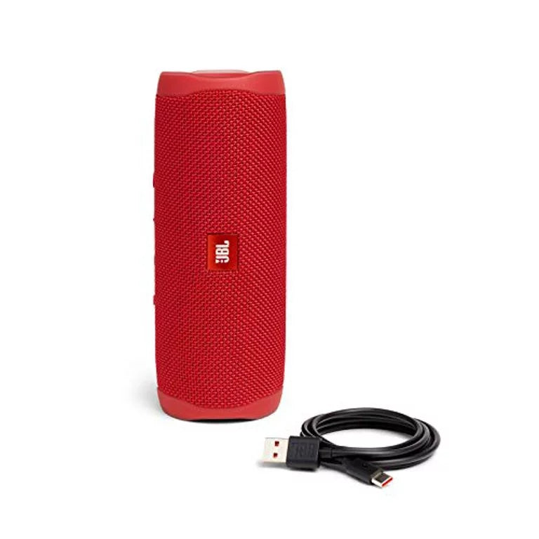 Restored Red Waterproof JBL Speaker, FLIP Portable (Refurbished) 5
