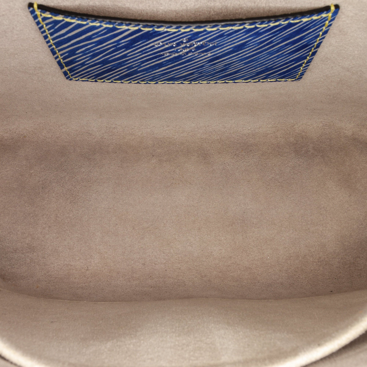 Epi Twist MM Bag Authenticated Blue Studded Crossbody Leather (Good) Louis Pre-Owned Vuitton Unisex