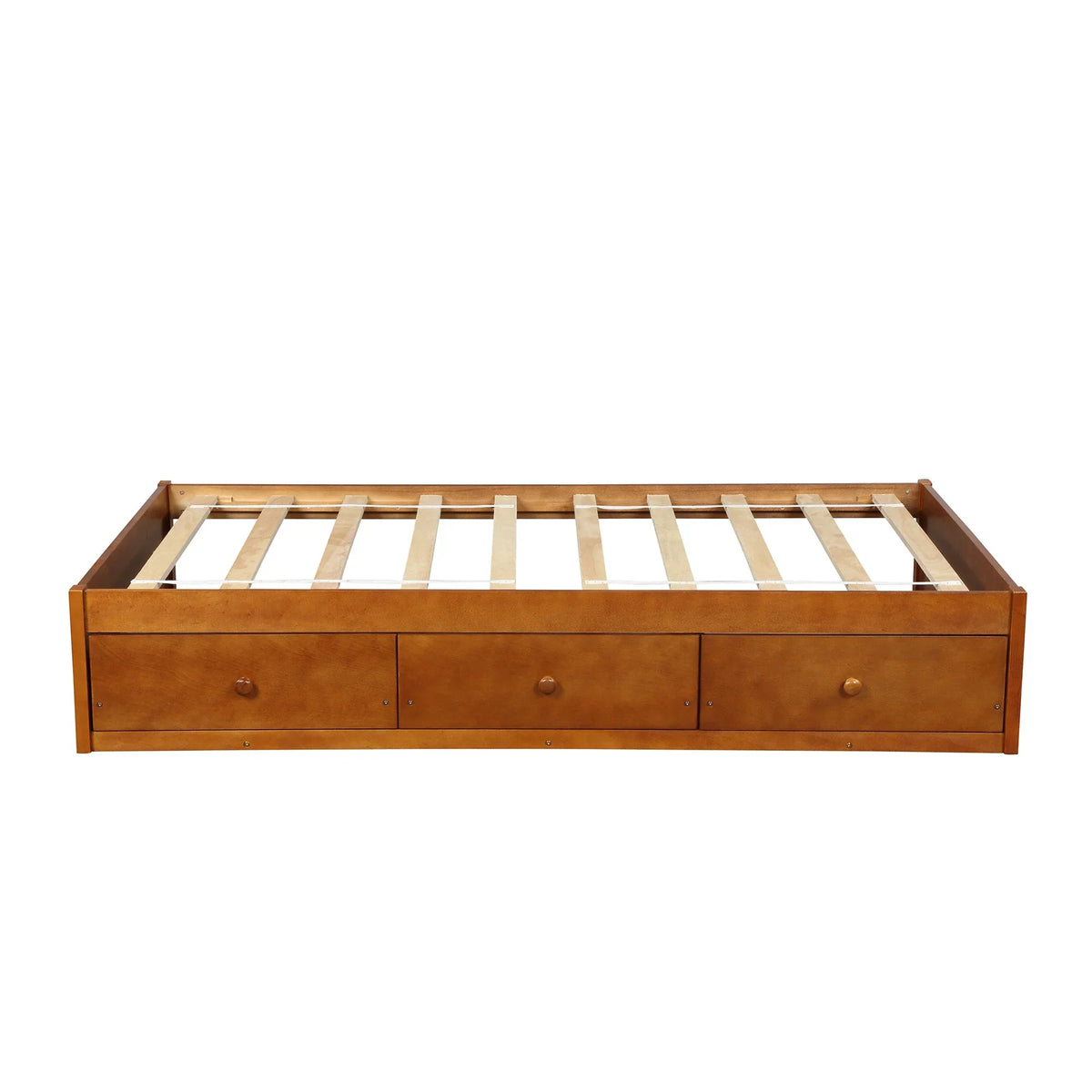 Twin Oris - Bed Size Oak Wooden Platform