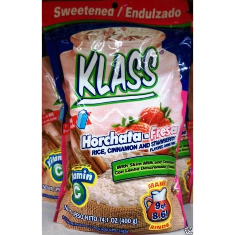 of Klass (Pack 3) Horchata Strawberry Mix