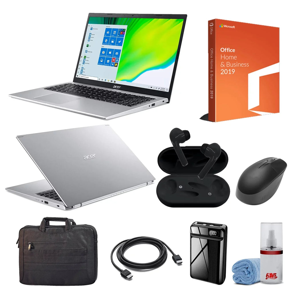 (Bundle) Accessories Acer 5 Laptop A515-56-36UT Aspire Slim With