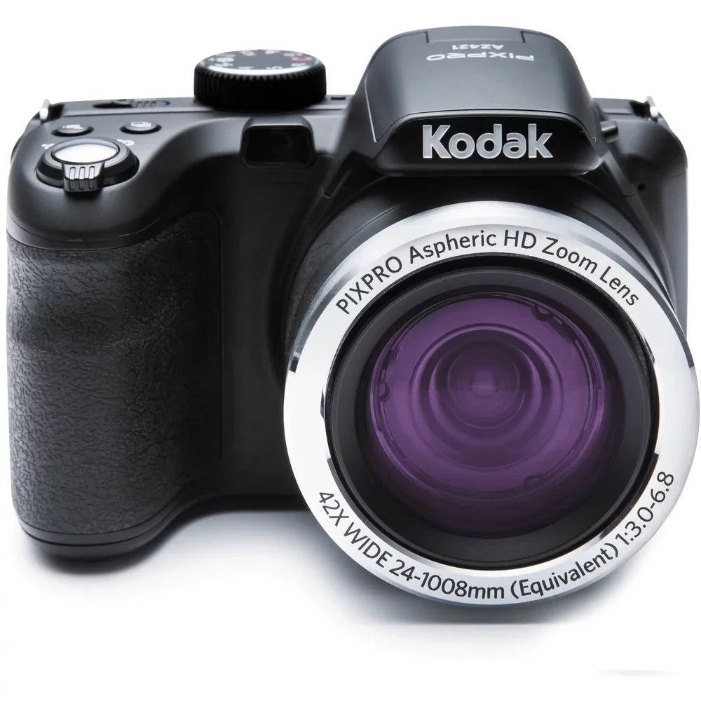 '- 1 16GB AZ421 Yr Camera (Black) Kodak + Warranty Extra + Digital Battery PIXPRO Kit