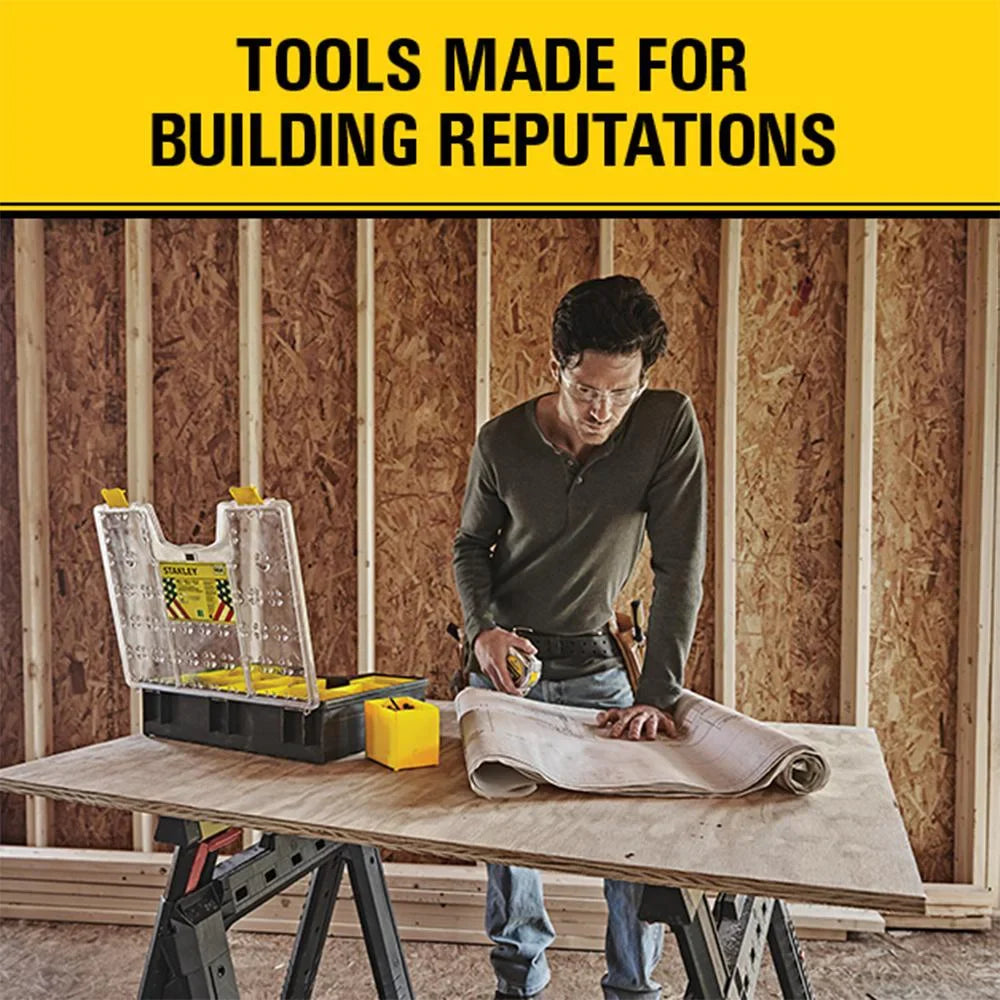 3-In-1 Rolling Detachable Tool Stanley In Mobile 18.85 x 24.78 x 10.63 Box Lockable