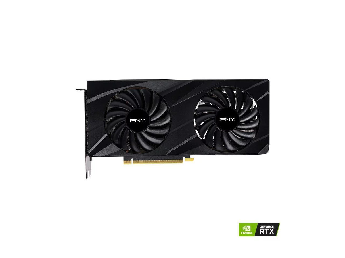 Fan GeForce PNY Ti 3060 Graphics RTX™ Dual VERTO Card LHR 8GB