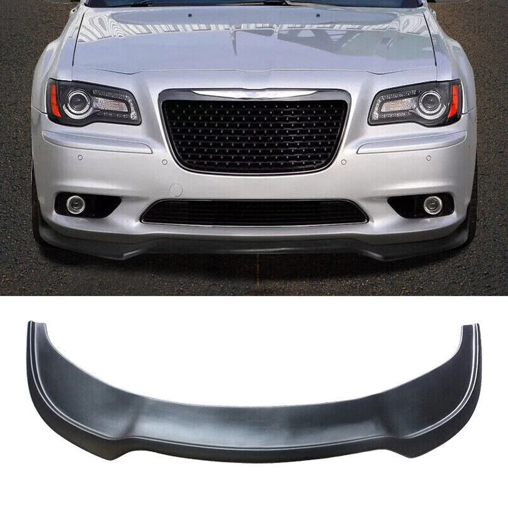 Lower Black Front 300 Bumper Matte Sedan 2015-2022 Lip Chrysler SRT for NINTE