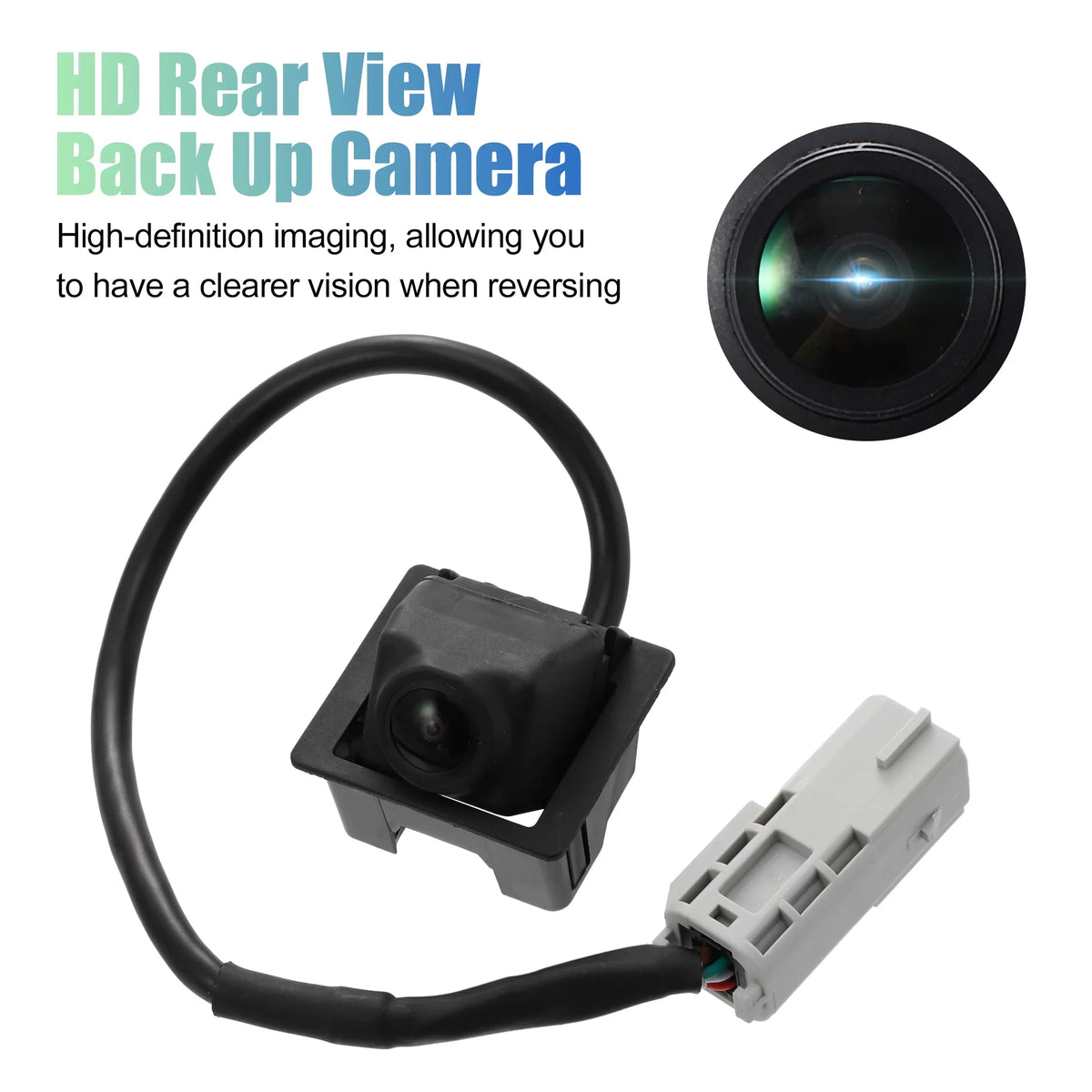Reverse Replace 2010-2016 SRX Cadillac Backup Camera Parking View Rear Car for 23205689 Up Back Waterproof Camera