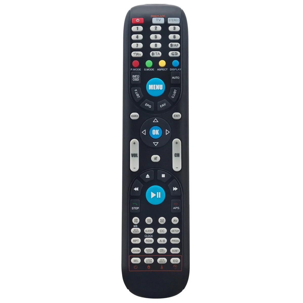 New Control Remote LED DVD Furrion LCD RV TV Fireplace Camper Unimote1 for