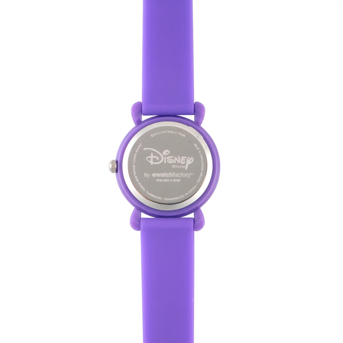 Plastic Watch, Strap and Time Girls' Teacher Frozen Purple Elsa Purple Silicon Anna