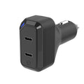 Charger 3.0 + Power Certified USB Car Type-C Type-C 36W USB-C Scosche Delivery for Fast CPDC8C8-SP PowerVolt? standard Devices