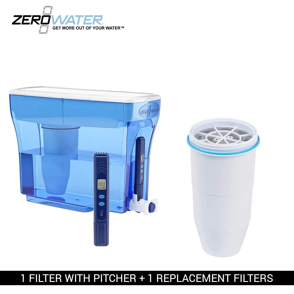 Water with ZD-018 Pitcher Quality Cup ZeroWater ZD018, 23 Meter Water Filter