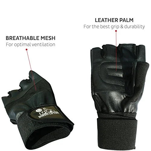 Cross Cross Gloves for The & Lifting Best Weightlifting, Large Gear - Quality for Weight - Training, Men Lifting Support Gym 12" - Training & Wraps Workout, Fitness Women Nordic Wrist with