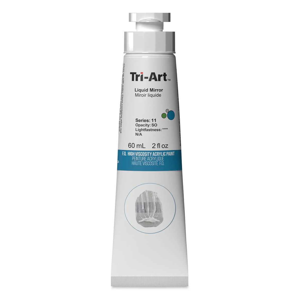 Viscosity Tri-Art Liquid Acrylic High 60 tube ml - Mirror, Artist