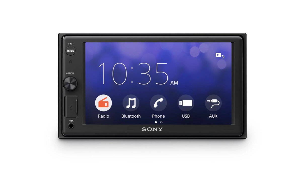Watts receiver Touch Digital Sony 6.2" Screen Display 55 - - 4 - XAV-1500 NEW x