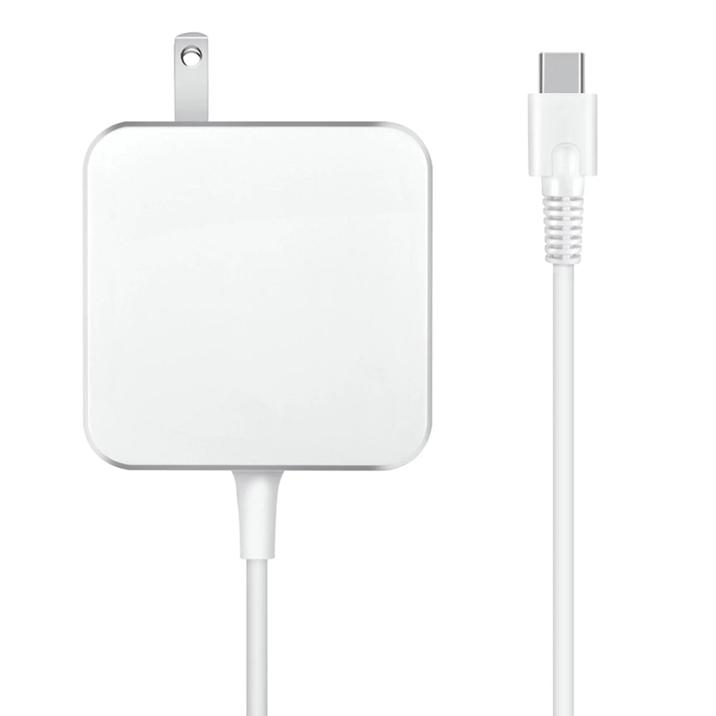 Compatible DELL 45W PSU USB-C 7390 for 7285 Cord Replacement 2-in-1 AC Power BOO Charger Adapter Latitude White KONKIN