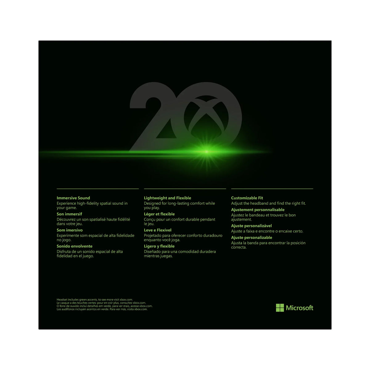 Xbox 20th Stereo SE - Anniversary Headset