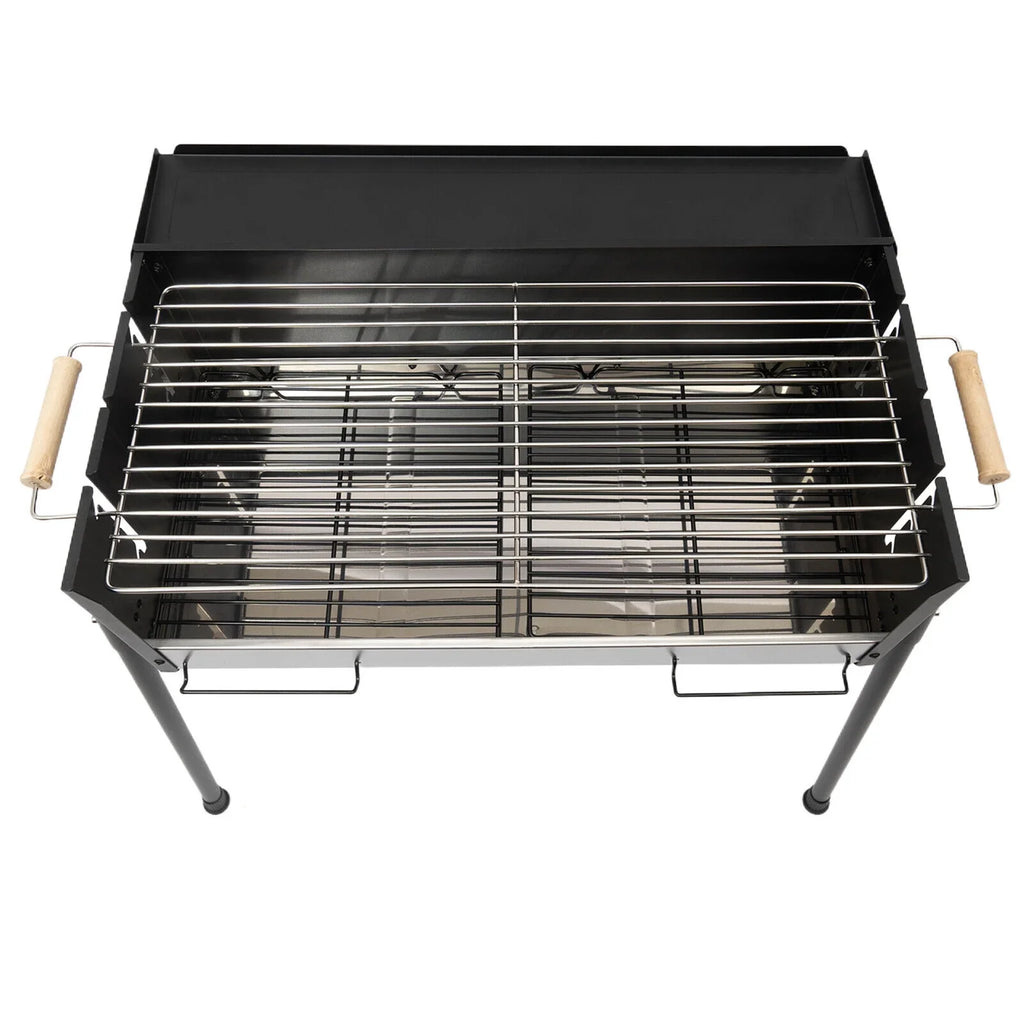 Stainless 304 Folding Grill Charcoal Grade BBQ Kits Steel with Grill Grill Barbecue Tool Miumaeov Food Camping Grill Charcoal for Portable Picnic