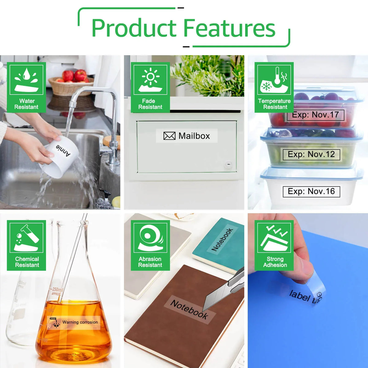 TZe for Label TZ Wire TZe-131 40PK Tape P-touch Compatible Clear x GREENCYCLE 8m on Black Flexible 12mm ID TZ-131 TZ-FX131 TZe-FX131 Cable Brother