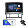 Touchscreen 10 Carplay/Android Inch 2+32G Din Camera Stereo with Silverado/GMC Radio for Built-in Car Auto/GPS/Bluetooth/FM/Backup Double Android 10.1 Sierra Wireless Chevrolet 2014-2018