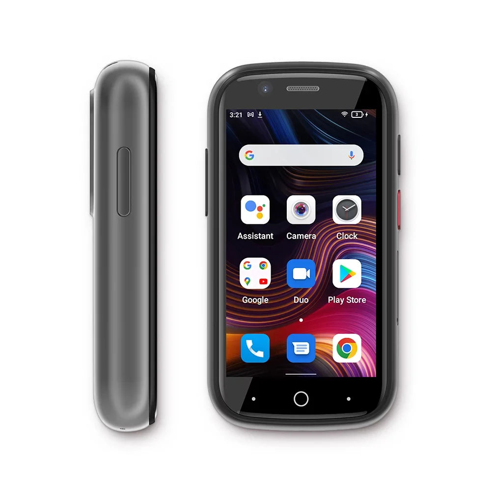 Phone New Choice 4G 2E, Unlocked Mini Android for 12 a Jelly Unihertz Silver Smartphone