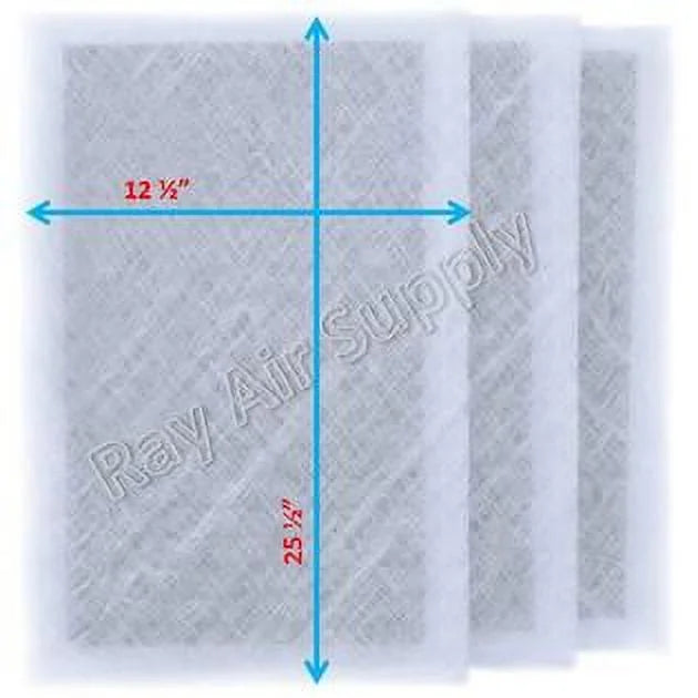 Cleaner Filter with MicroPower Replacement RAYAIR Air (3 Guard Pads SUPPLY WHITE Pack) Compatible 14x28